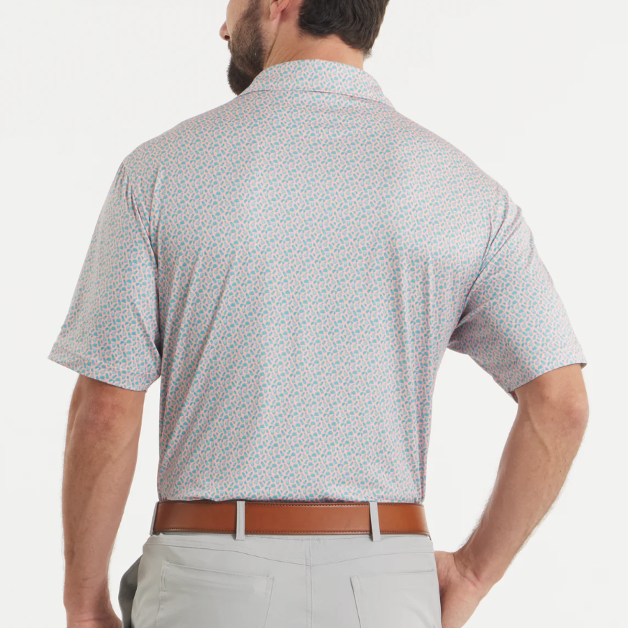 Flyline Performance Polo - Salt & Lime