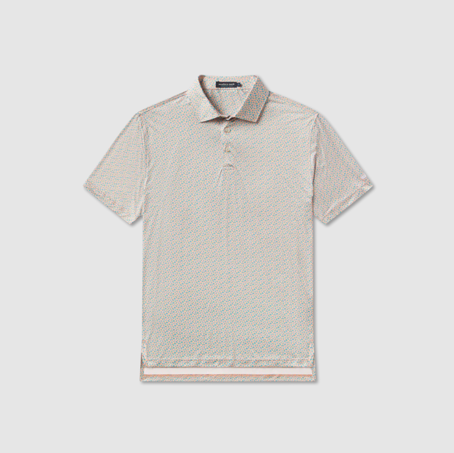 Flyline Performance Polo - Salt & Lime