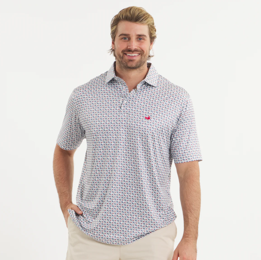 Flyline Performance Polo - The American West