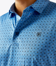 Charger 2.0 Printed Polo - Classic Blue