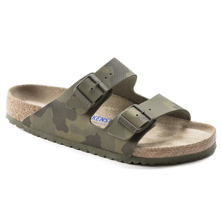 Arizona Soft Footbed - Birko-Flor - Desert Soil Camo Green