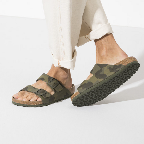 Arizona Soft Footbed - Birko-Flor - Desert Soil Camo Green