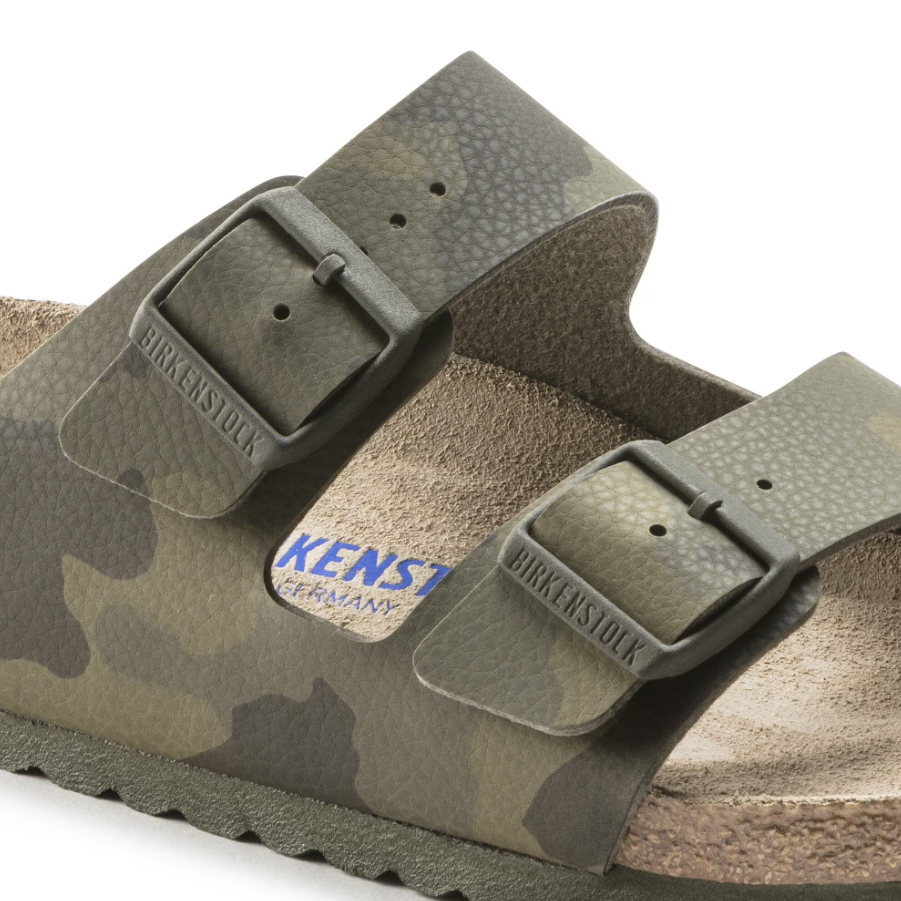 Arizona Soft Footbed - Birko-Flor - Desert Soil Camo Green