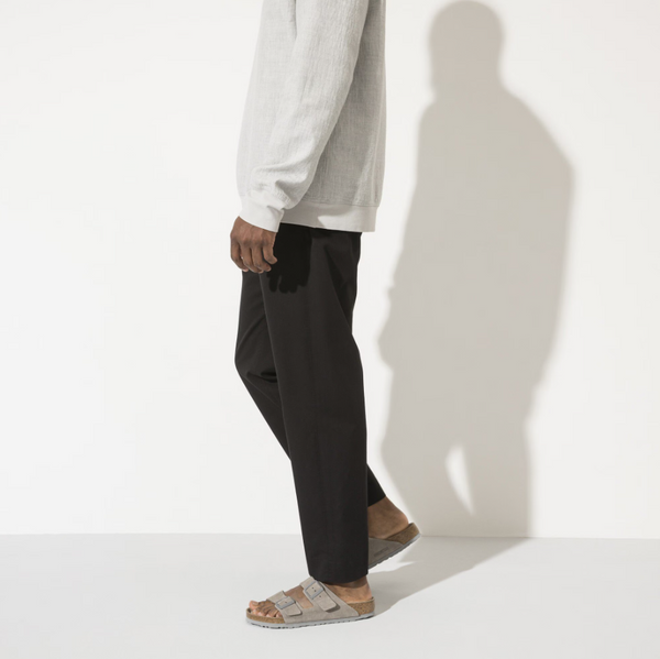 Arizona Soft Footbed - Suede Leather - Stone Coin