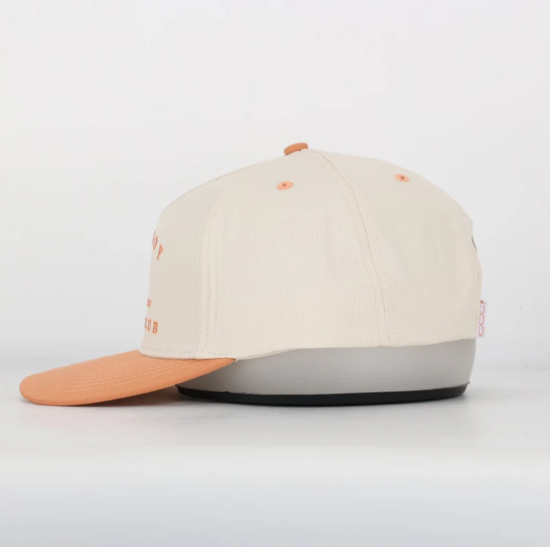 Two Tone Golfer Hat Orange