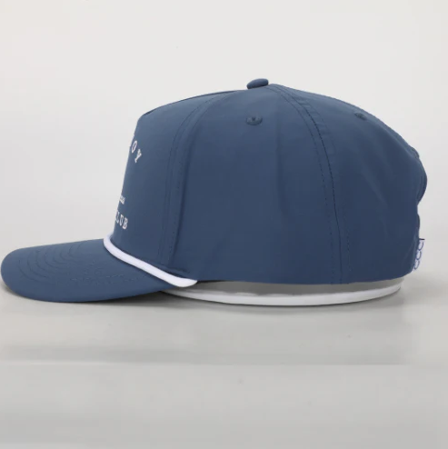 Golfer Roped Hat Navy