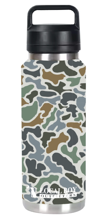 26 oz Water Bottle - Localflage Bluff