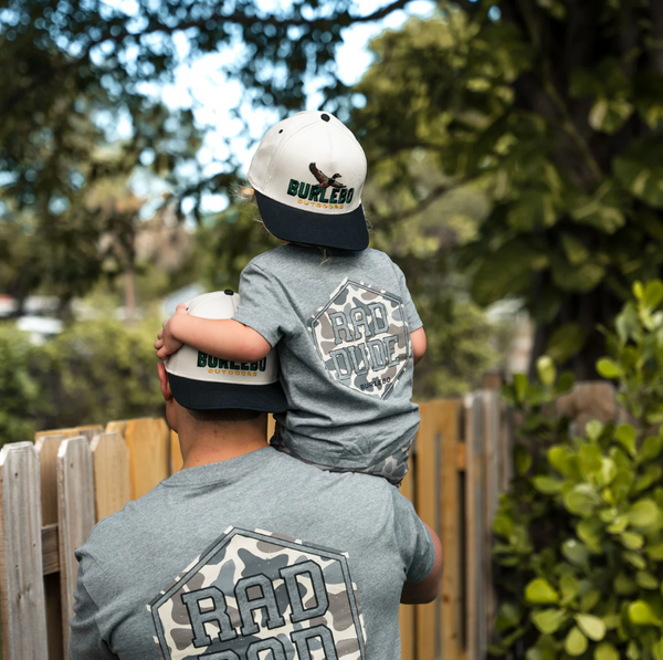Youth Tee - Rad Dude - Dark Heather Grey