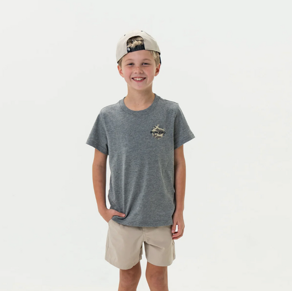 Youth Tee - Rad Dude - Dark Heather Grey