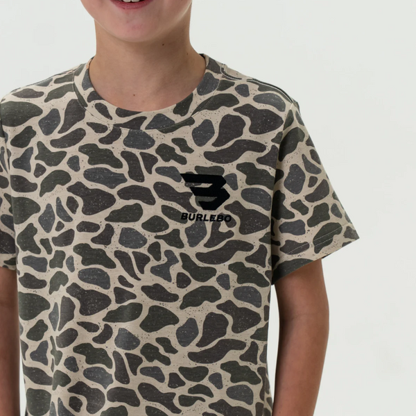 Youth Classic Deer Camo SS Tee - Flying B