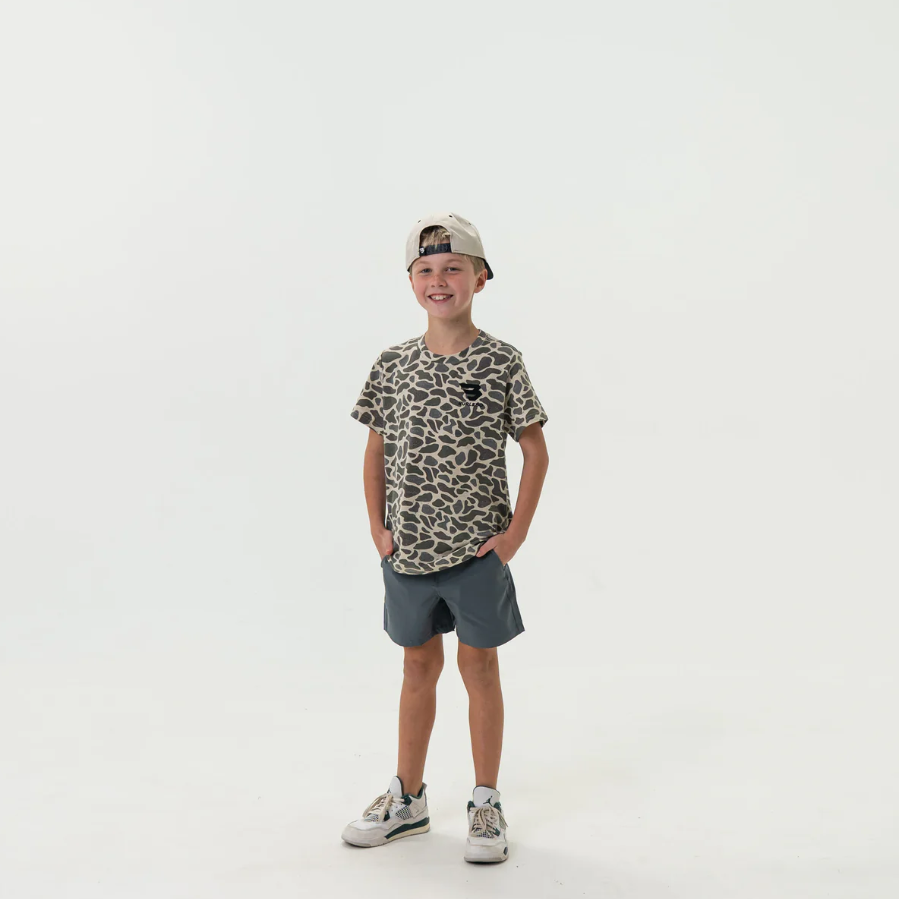 Youth Classic Deer Camo SS Tee - Flying B
