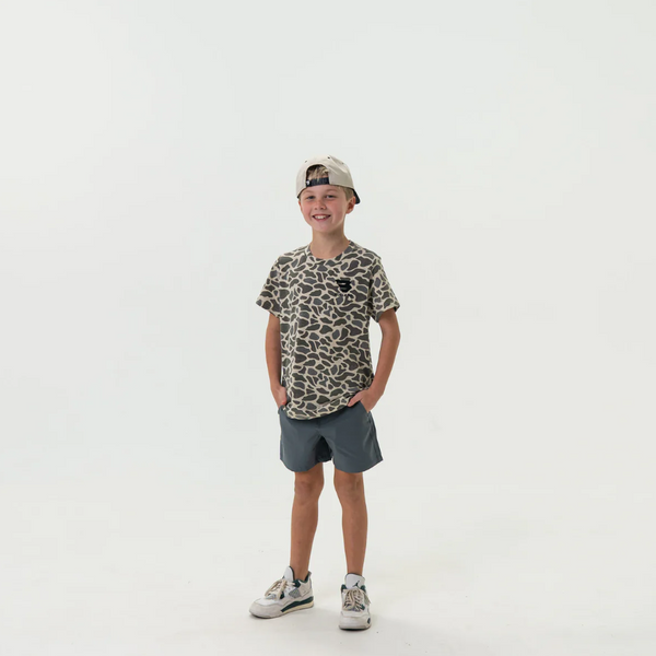 Youth Classic Deer Camo SS Tee - Flying B