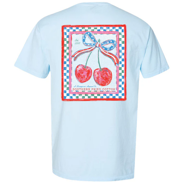 USA Cherries - Soothing Blue