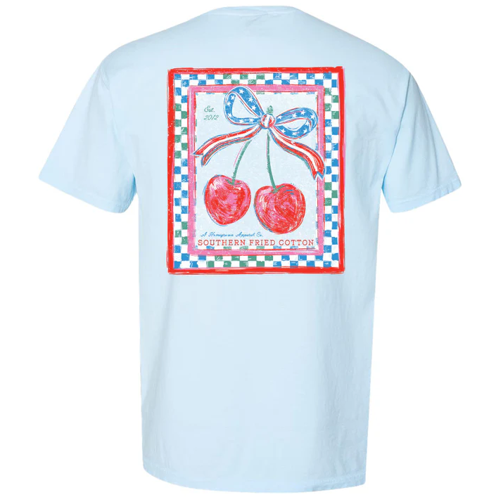 USA Cherries - Soothing Blue