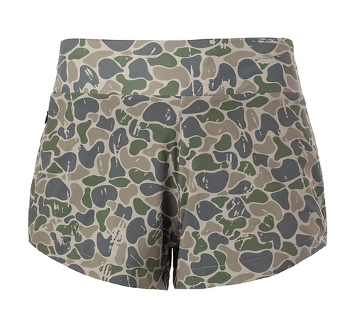 Women's Camo Yoga Shorts