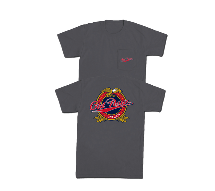 The Eagle Crest Pocket Tee - Pepper