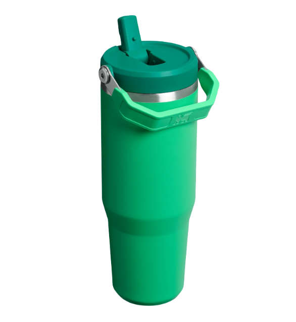 The IceFlow™ Flip Straw  2.0 Tumbler | 30 OZ - Meadow