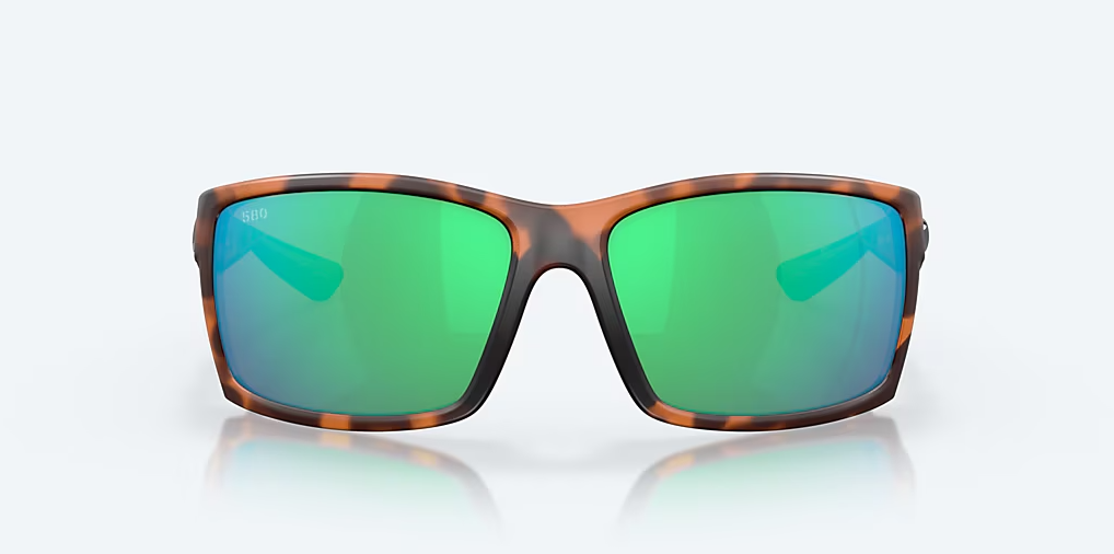 Reefton Matte Tortoise Green Mirror 580G