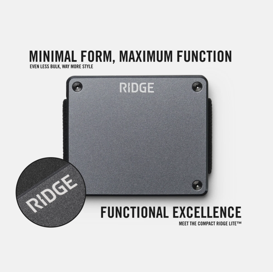 Ridge Lite - Gunmetal