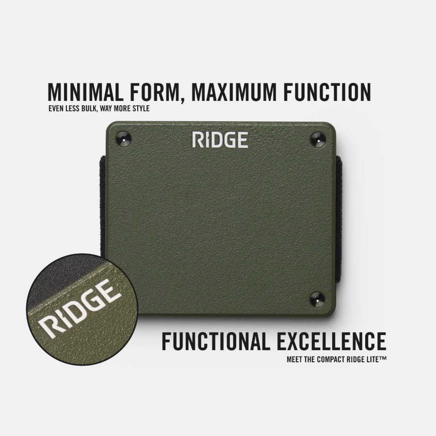 Ridge Lite - Matte Olive