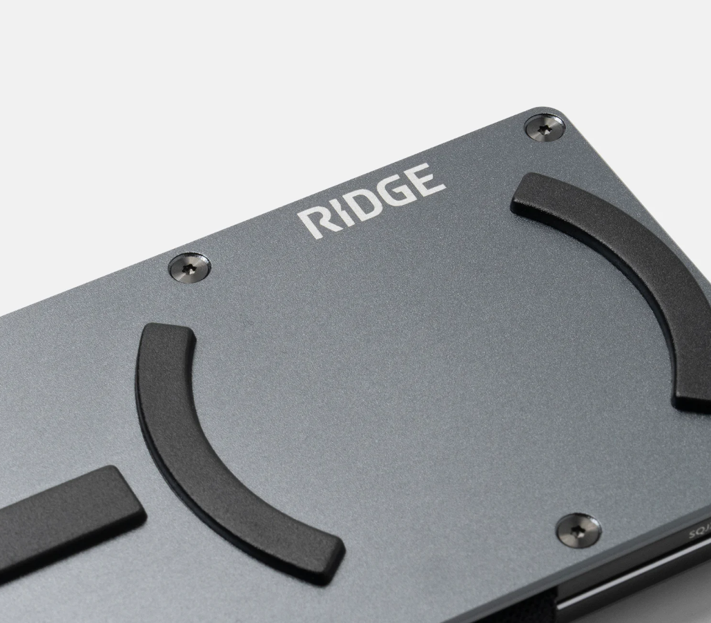 Ridge Walet For Magsafe - Gunmetal
