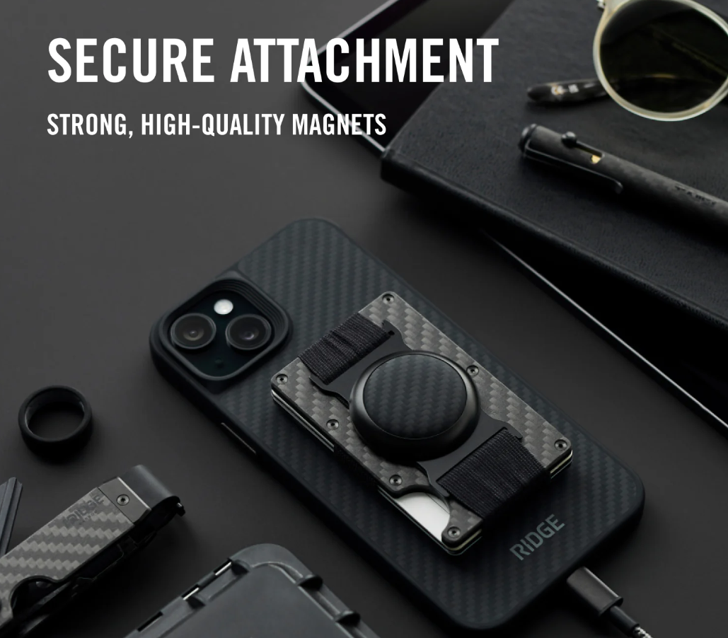 Ridge Walet For Magsafe - Gunmetal