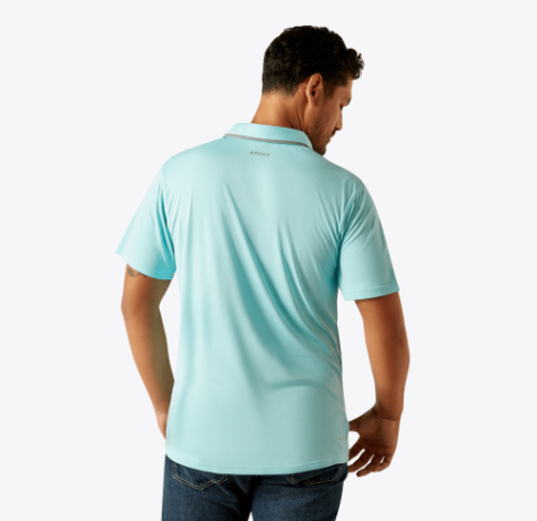 Welded TEK Fitted Polo - Angel Blue