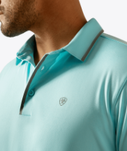 Welded TEK Fitted Polo - Angel Blue