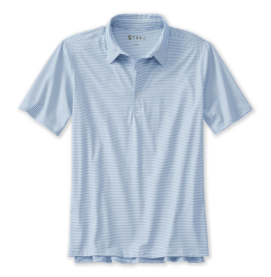 TSG Topper Polo - Sky Cast Stripe