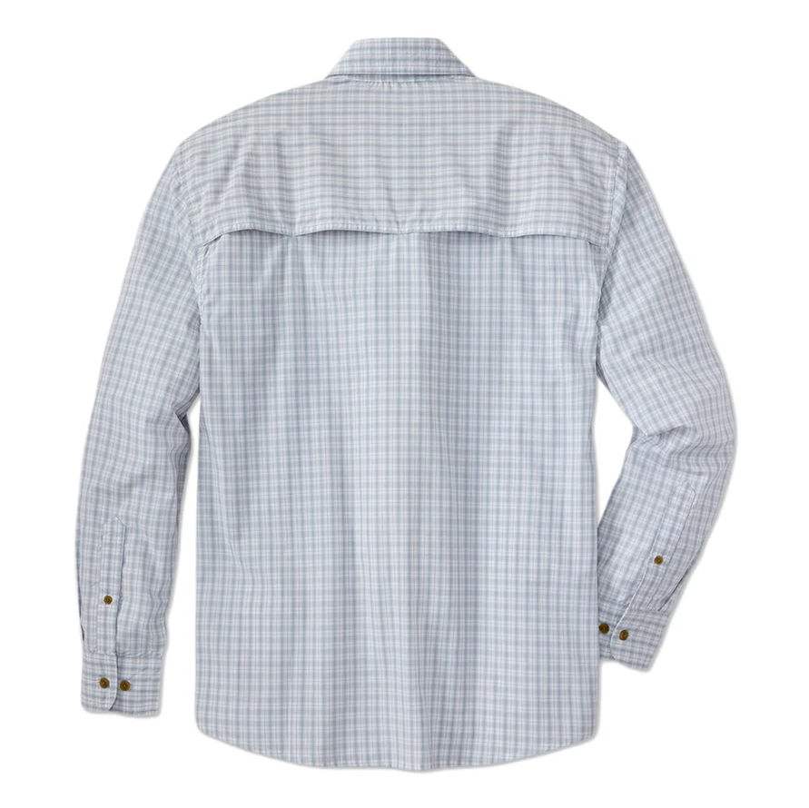 TSG Airetex™ Brooks Long Sleeve Shirt - Field Plaid Grey
