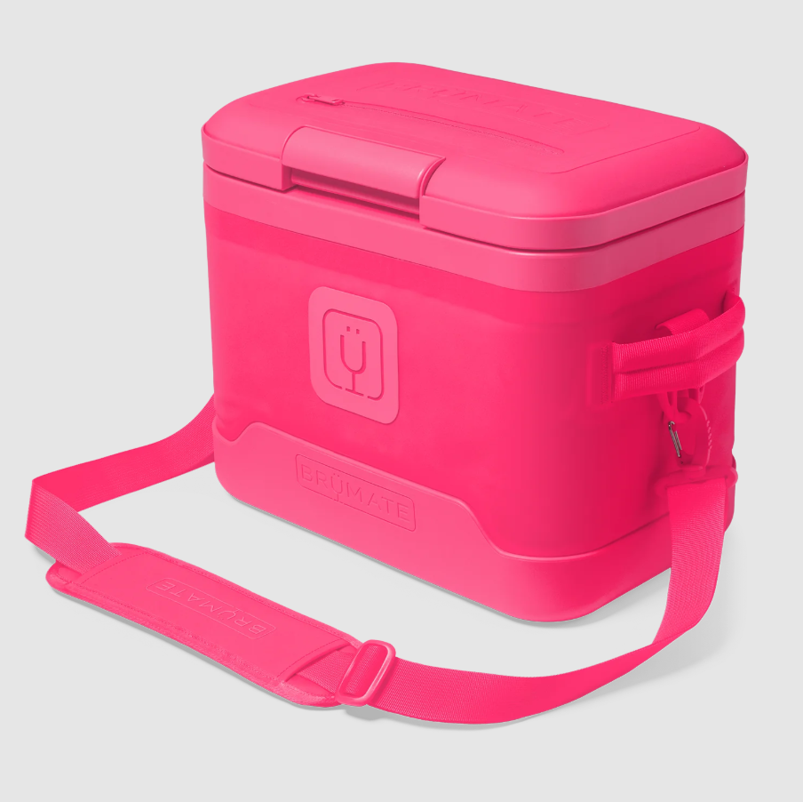 MagPack 12-Can Shoulder Sling Soft Cooler - Neon Pink