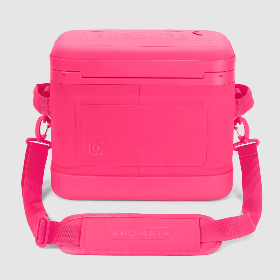 MagPack 12-Can Shoulder Sling Soft Cooler - Neon Pink