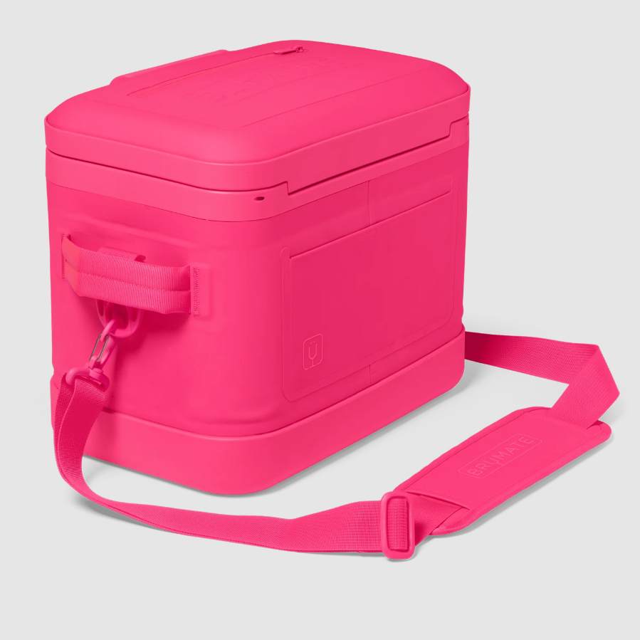MagPack 12-Can Shoulder Sling Soft Cooler - Neon Pink