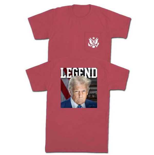 47 Legend Pocket Tee - Red