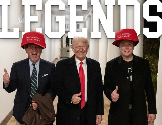 Team Trump Legends Pocket Tee - Red