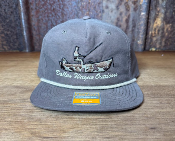 Duck Camo Skiff Hat - Dark Mocha