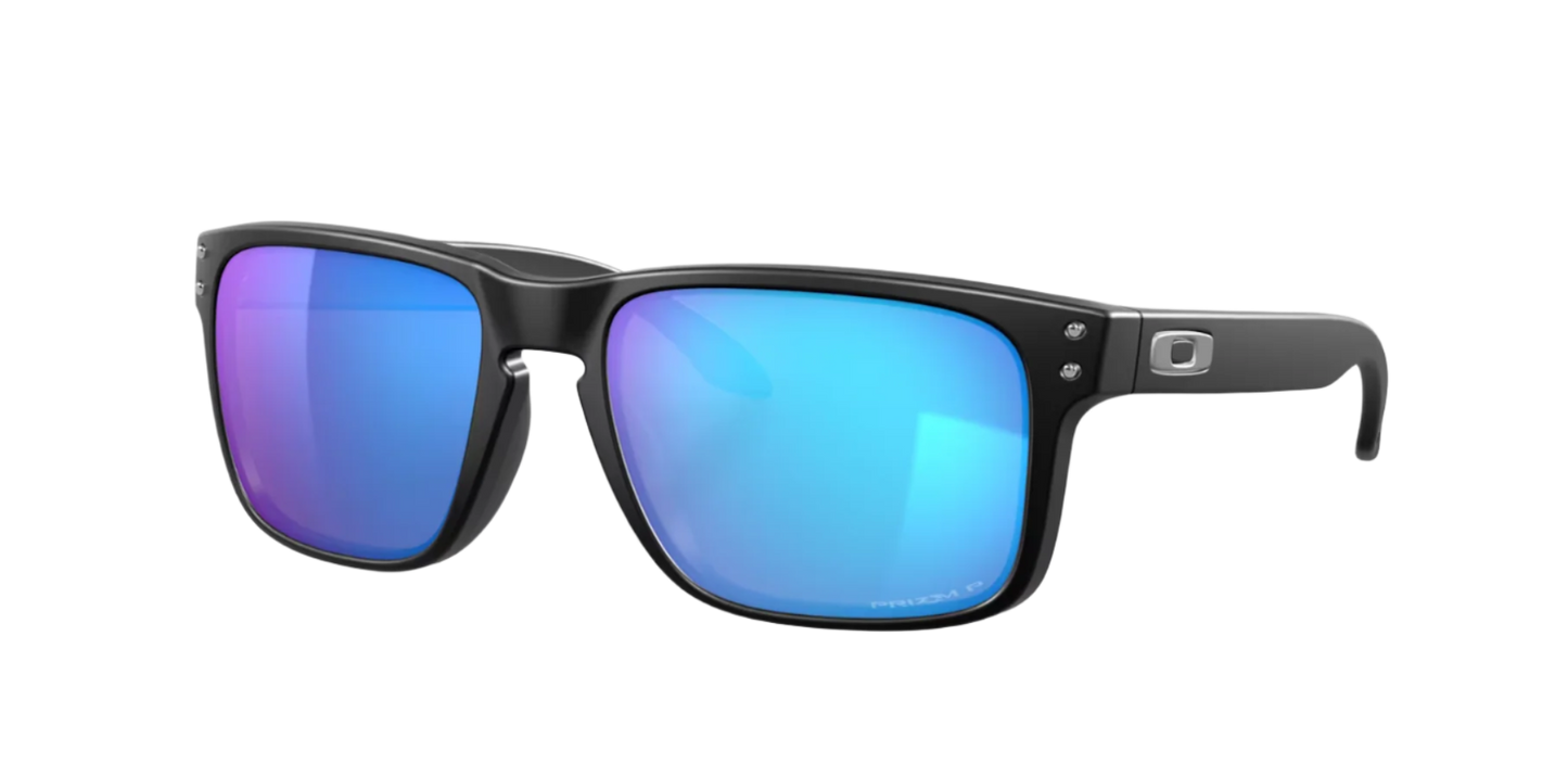 Holbrook™ Prizm Sapphire Polarized Lenses Matte Black Frame