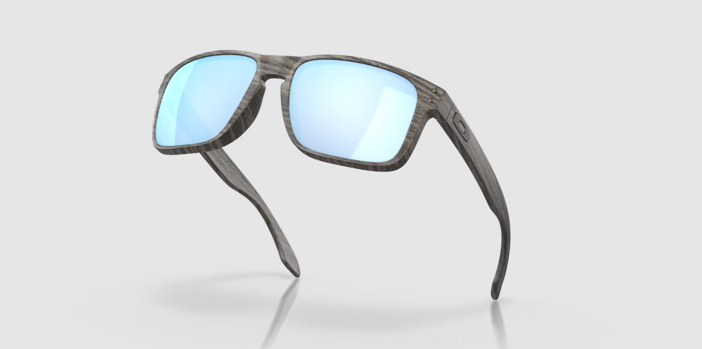 Holbrook™  Woodgrain Prizm Deep Water Polarized Lenses Polished