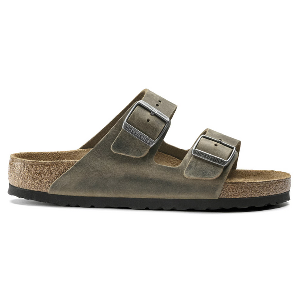 Arizona Soft Footbed Oiled Leather - Faded Khaki