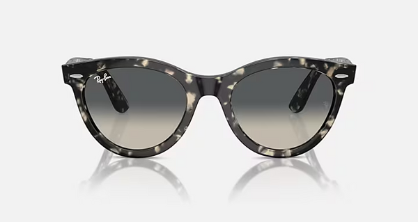 Wayfarer Way Polished Grey Havana Grey Gradient Lenses