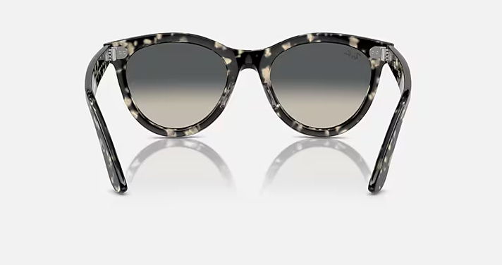 Wayfarer Way Polished Grey Havana Grey Gradient Lenses