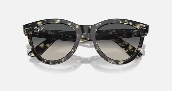 Wayfarer Way Polished Grey Havana Grey Gradient Lenses