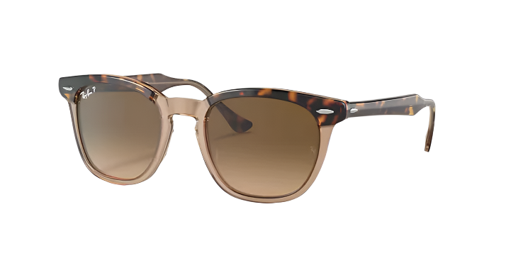 Hawkeye Polished Havana On Transparent Brown Brown Gradient Lenses