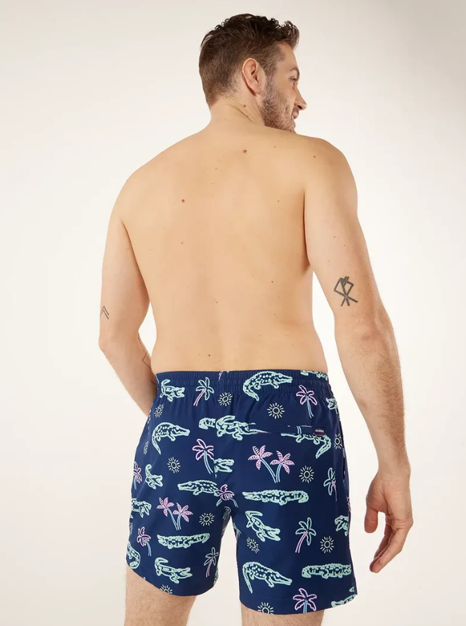 The Neon Glades 5.5" Lined Swim Trunk