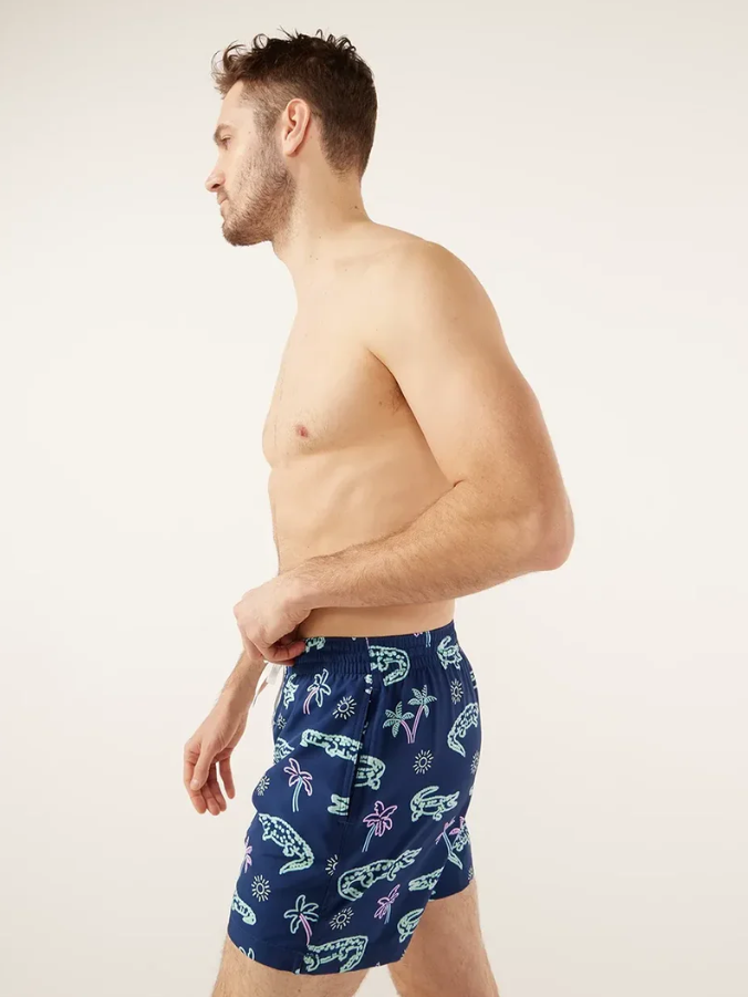 The Neon Glades 5.5" Lined Swim Trunk