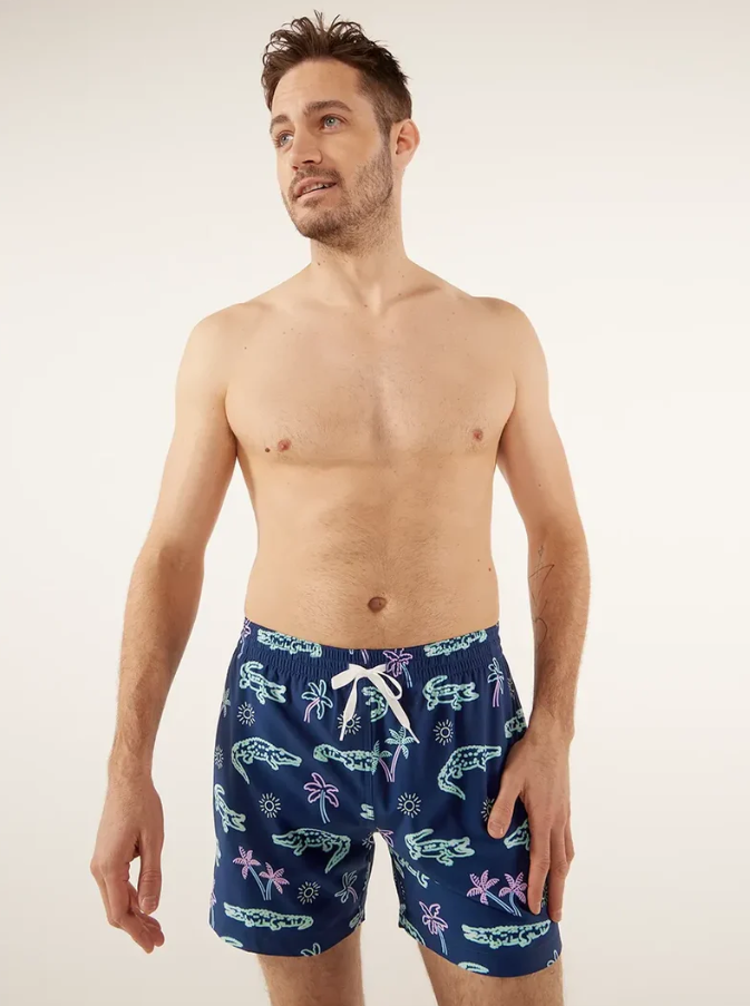 The Neon Glades 5.5" Lined Swim Trunk