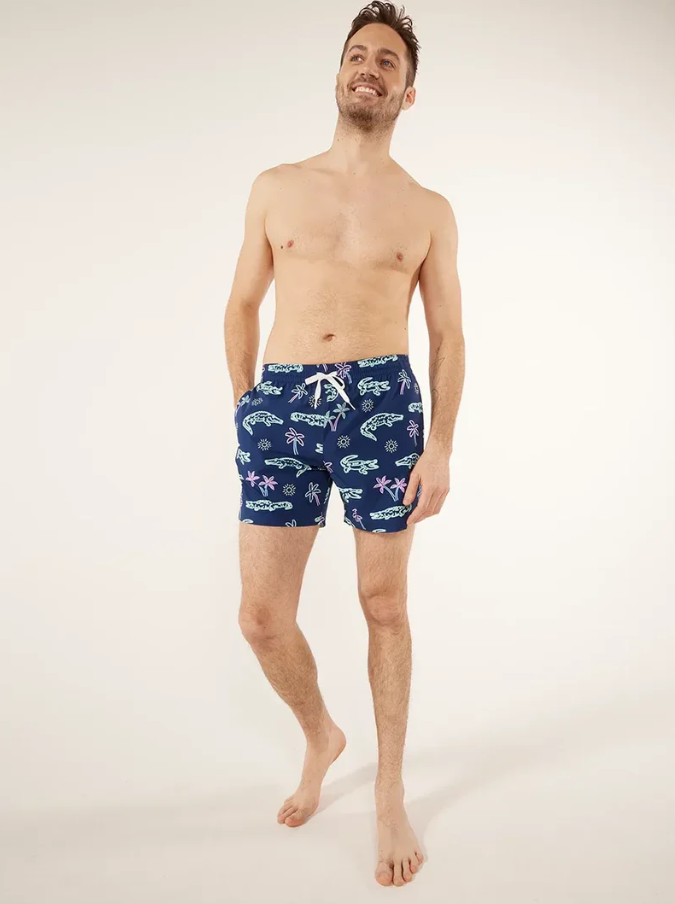 The Neon Glades 5.5" Lined Swim Trunk