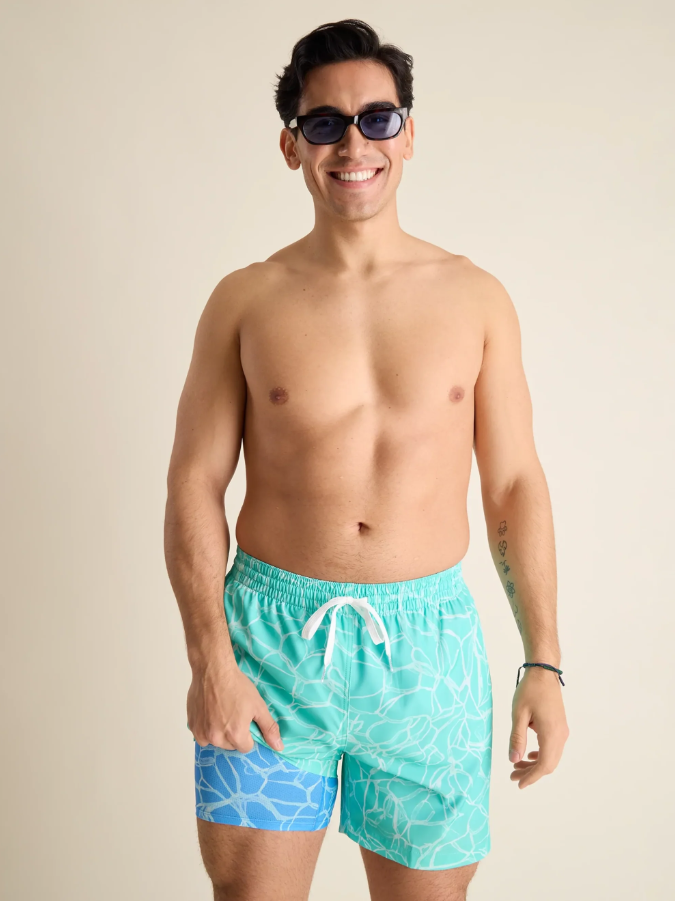 The Pool Parties 5.5" Lined Swim Trunks