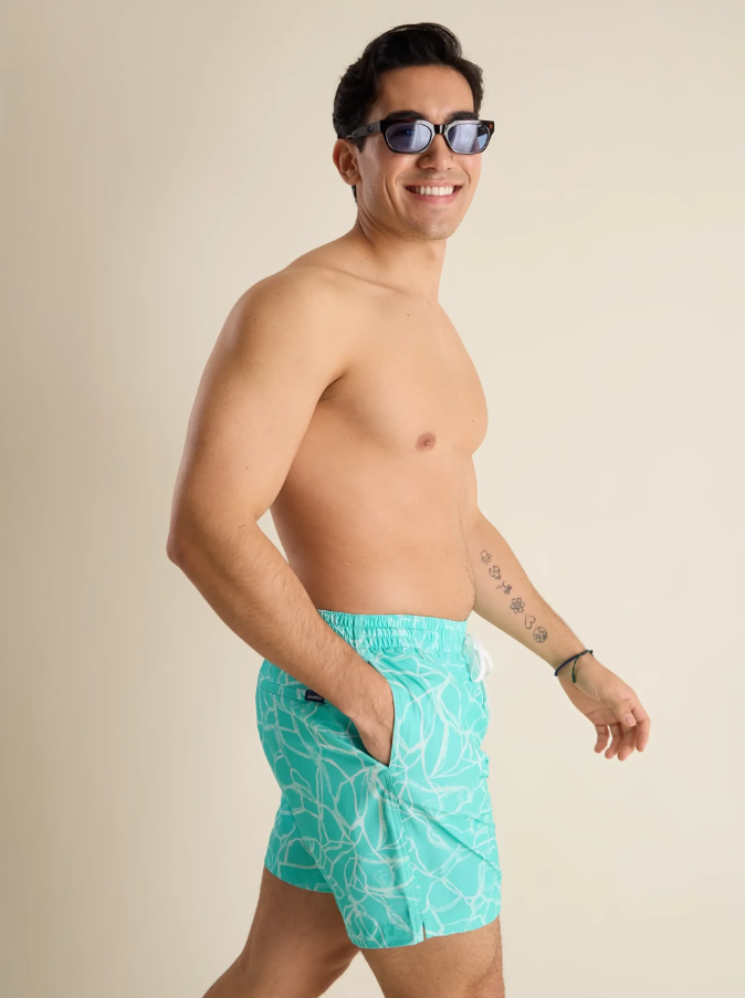 The Pool Parties 5.5" Lined Swim Trunks