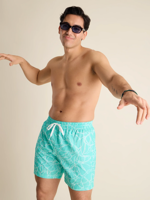 The Pool Parties 5.5" Lined Swim Trunks